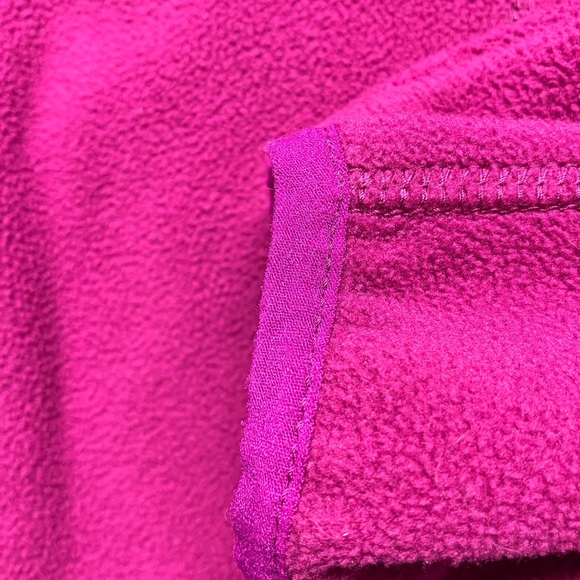 Aeropostale Women’s Fleece Jacket, Size L, Pinkish-Purple - Picture 3 of 4